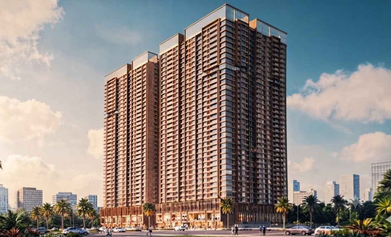 Bellevue 9 Virar West residential tower by Redbricks Buildcon LLP